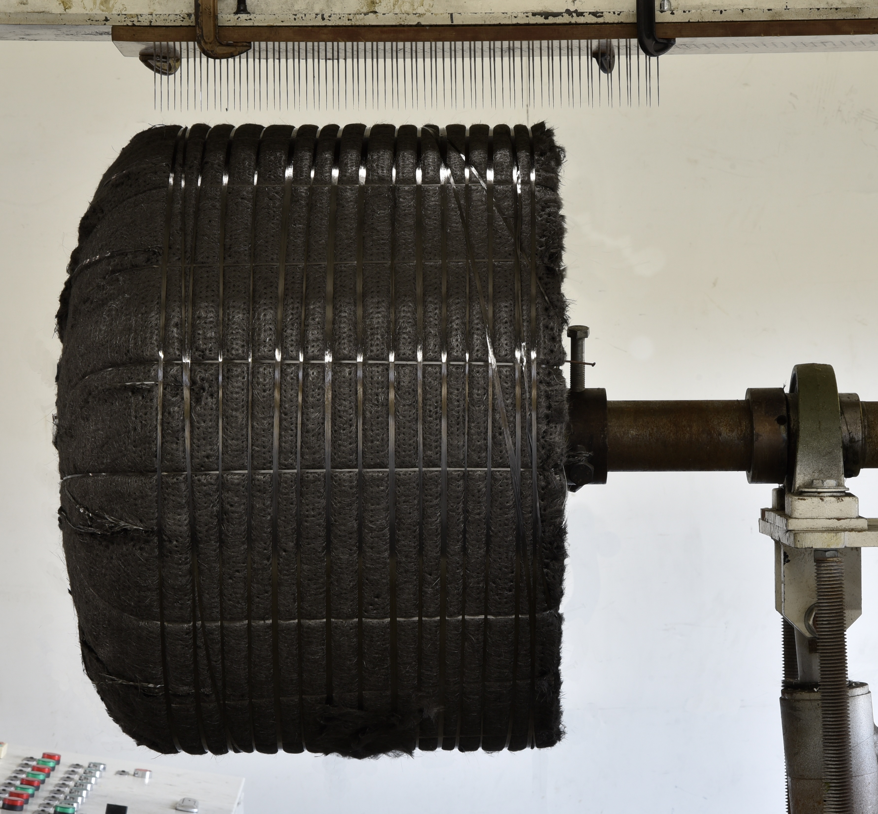 Needle-punched composite preform
